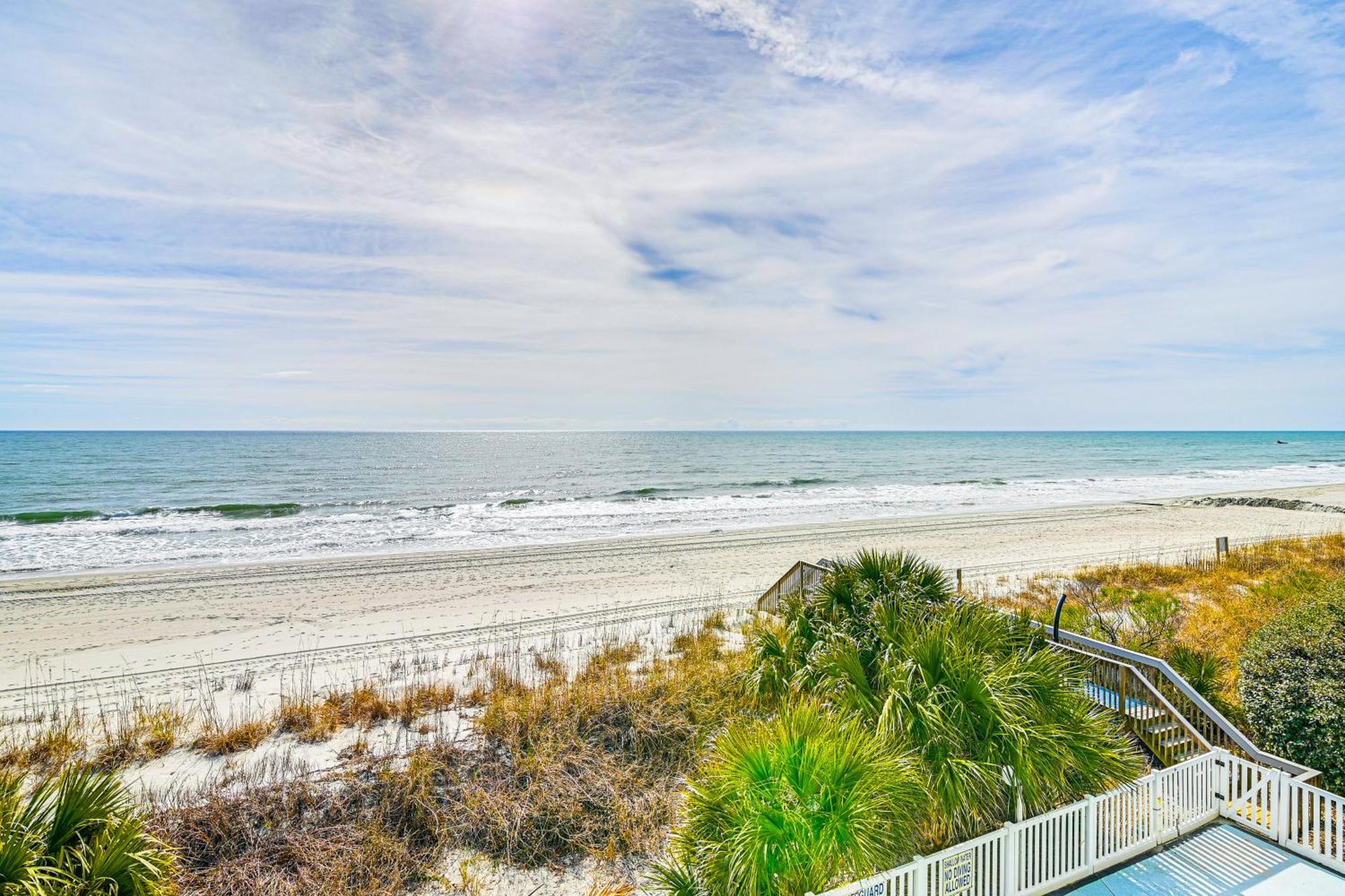 On-The-Beach Escape Oceanfront In Surfside! Myrtle Beach Luaran gambar
