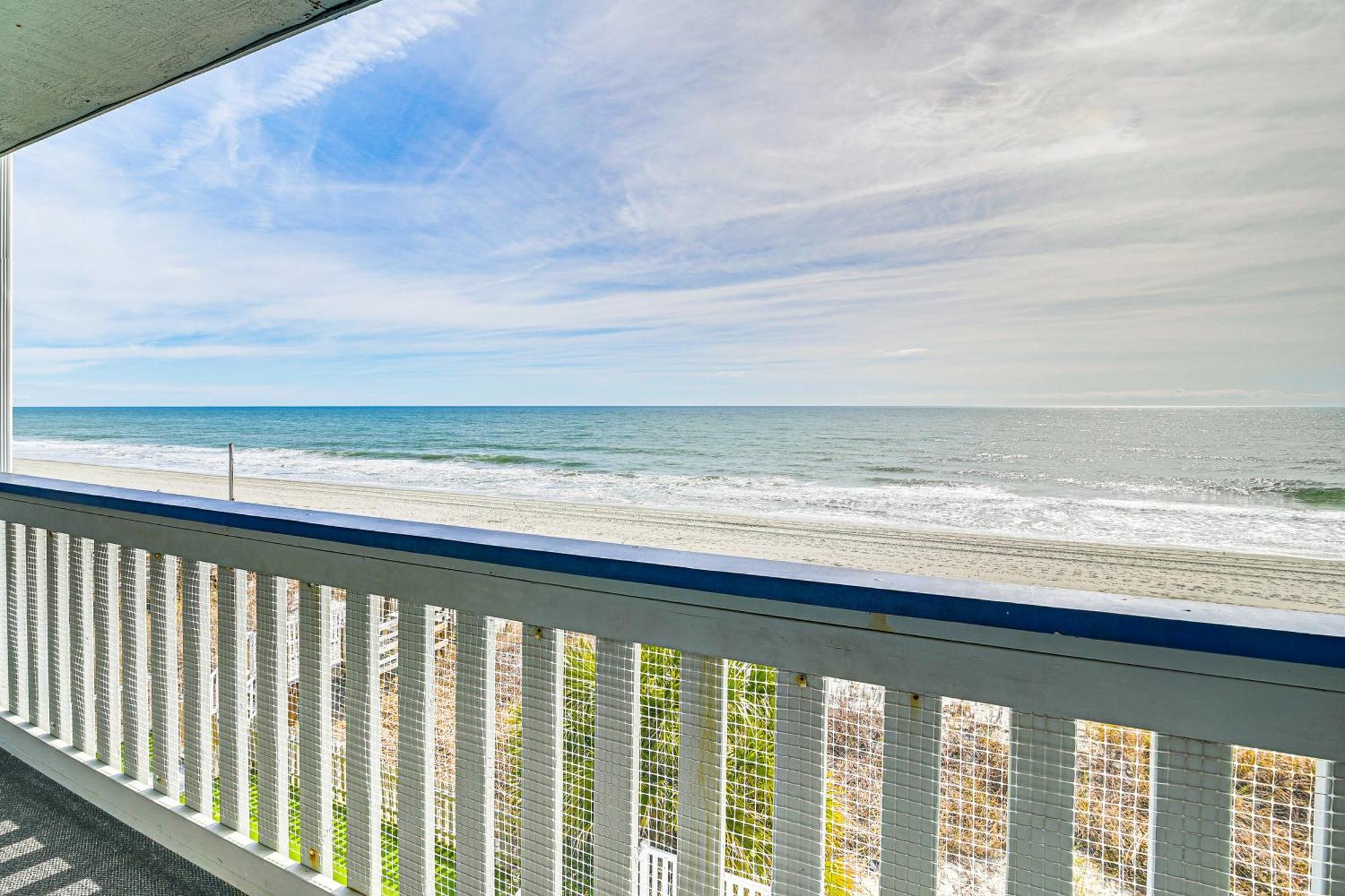 On-The-Beach Escape Oceanfront In Surfside! Myrtle Beach Luaran gambar