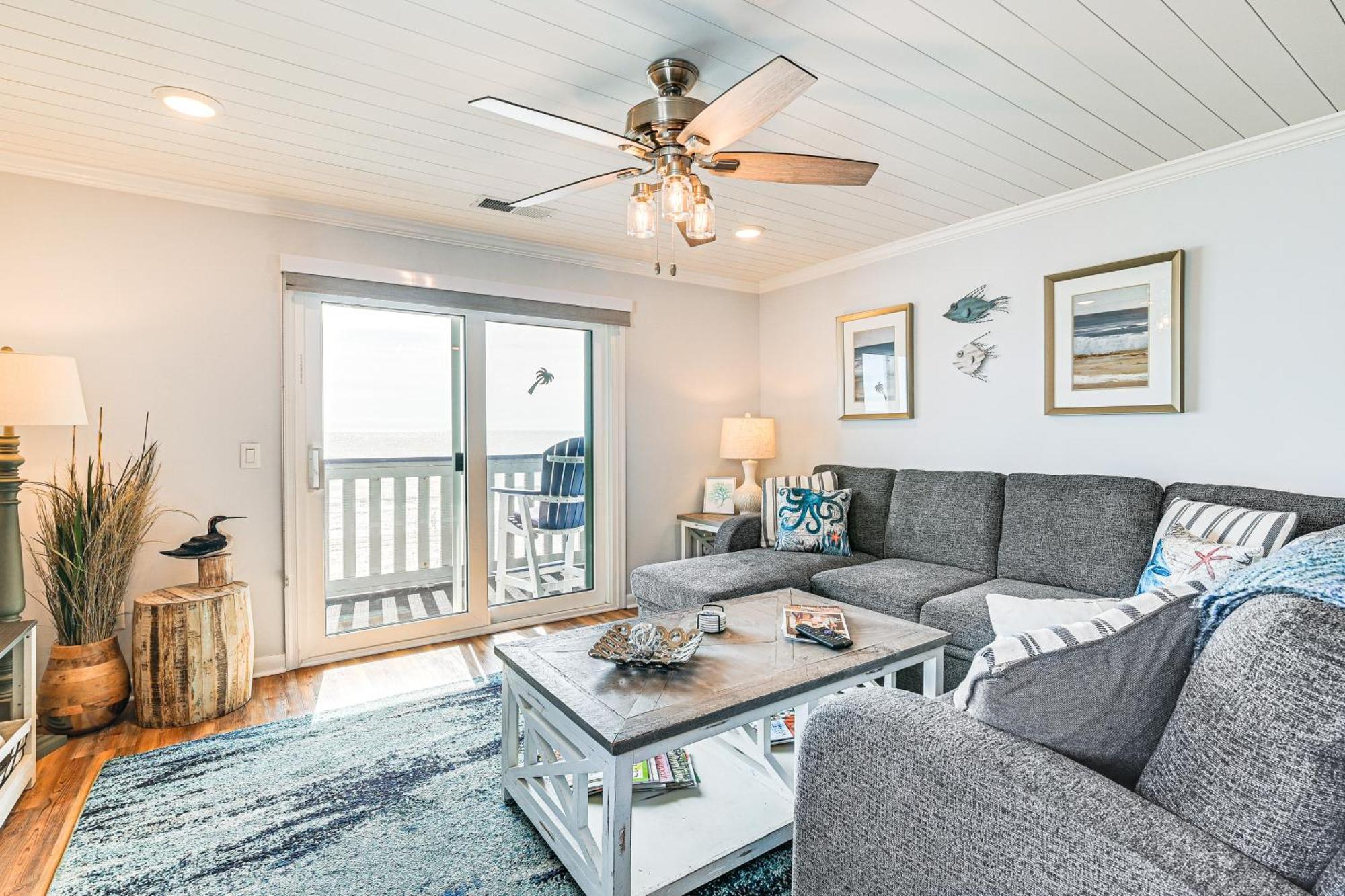 On-The-Beach Escape Oceanfront In Surfside! Myrtle Beach Luaran gambar