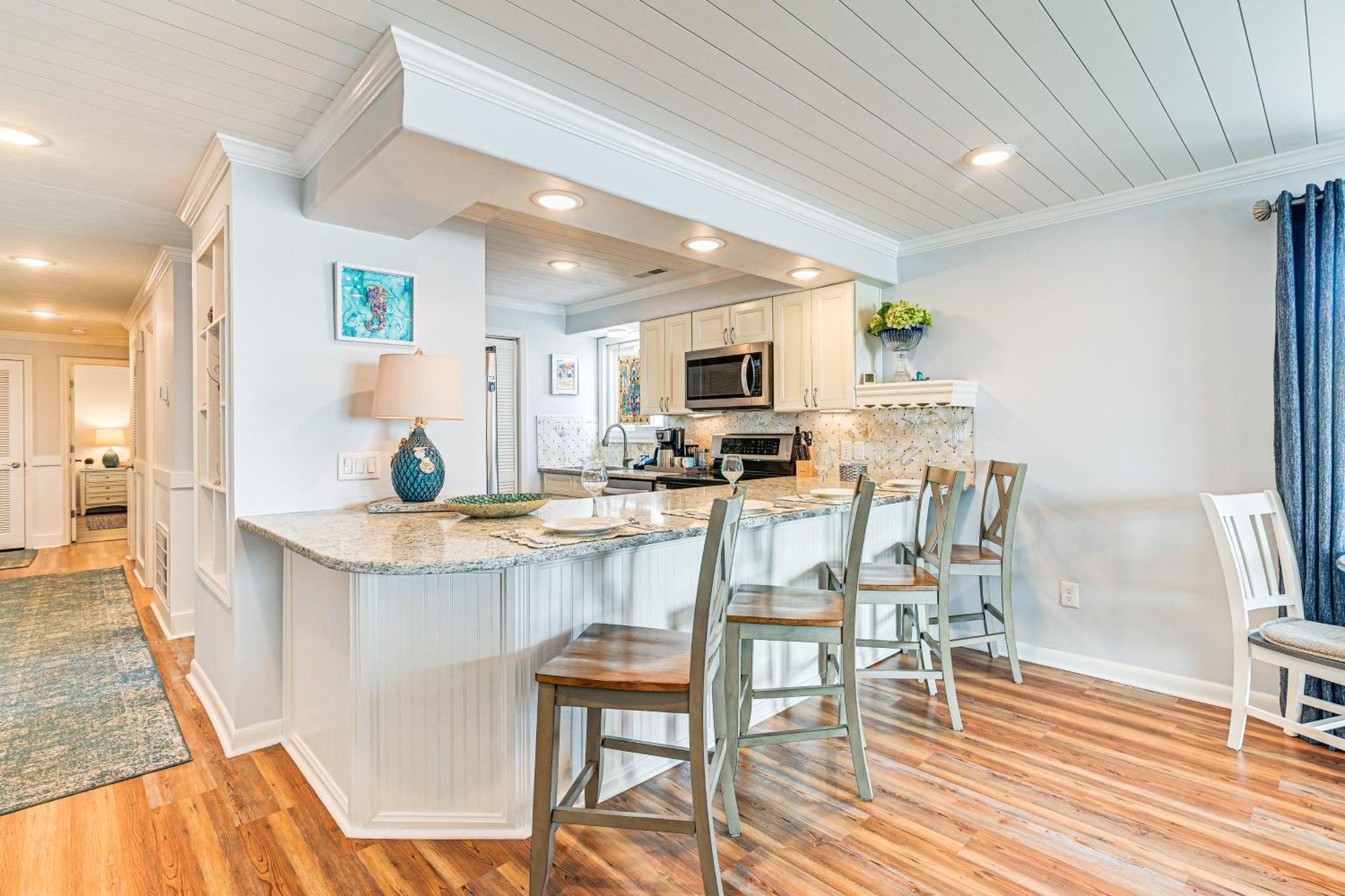 On-The-Beach Escape Oceanfront In Surfside! Myrtle Beach Luaran gambar